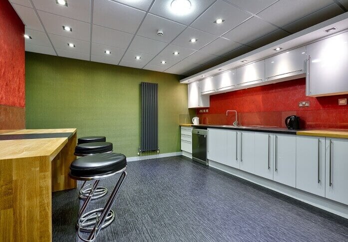 The kitchen - Cathedral Road, Rombourne Business Centres in Cardiff