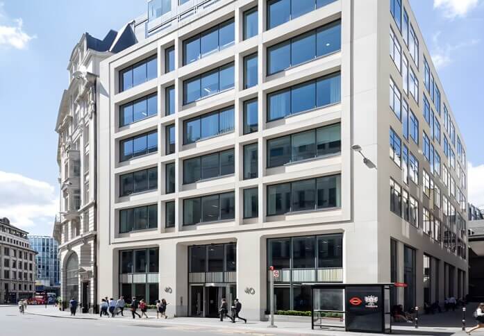 Building outside at Gracechurch Street, Landmark Space, Monument, EC4 - London