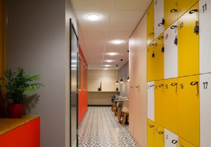 The lockers at Tisbury Road, Platform Nine Ltd in Hove