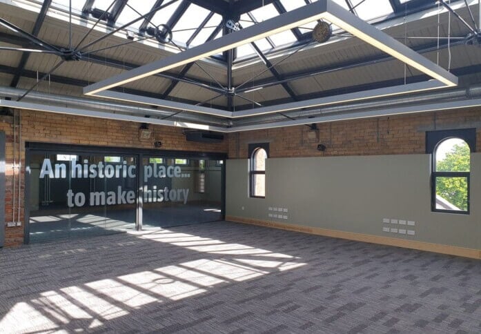 An event space at Ashton Old Baths, Oxford Innovation Ltd in Ashton Under Lyne, OL6 - North West