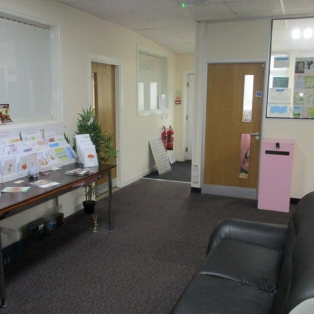 Foyer area in Certacs House, Parkshaw Limited, Skelmersdale, WN8 - North West