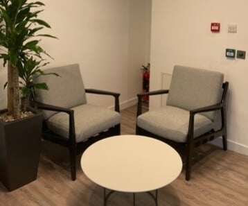 Breakout space for clients - Eastcheap, Clockhouse Property Consulting Limited in Monument