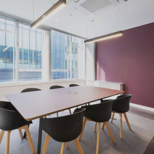 Boardroom at Chiswell Street, Unity Flexible Office Space in Moorgate