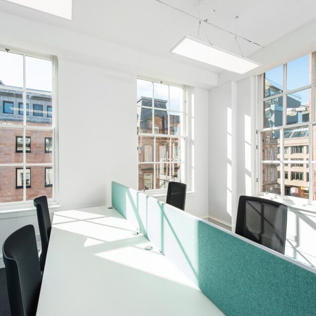 Private workspace in West Regent Street, City & Wharf Ltd (Glasgow)