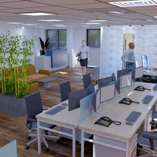 Your private workspace, GWQ Brentford, Airivo Ltd, Brentford, London