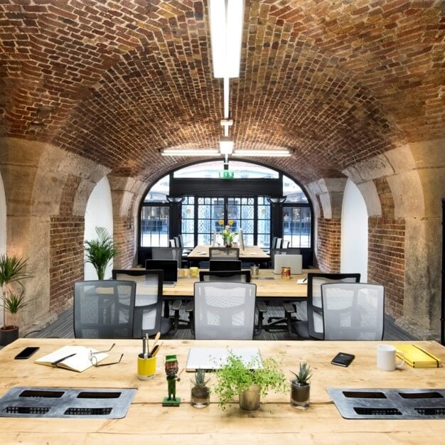 Dedicated workspace in Porters Walk, Tobacco Dock Venue Limited, Wapping