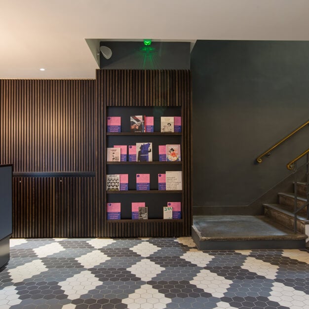 Reception area at Rivington Street, The Office Group Ltd. in Shoreditch, EC1 - London