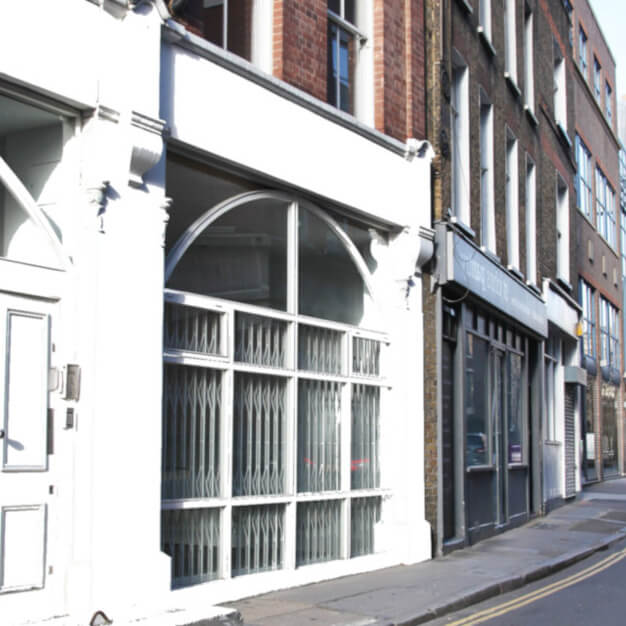 Building outside at 38-39 St John's Lane, Workpad Group Ltd, Farringdon