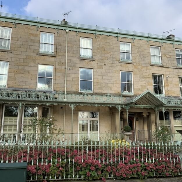 Building outside at Station Parade, Wizu Workspace, Harrogate