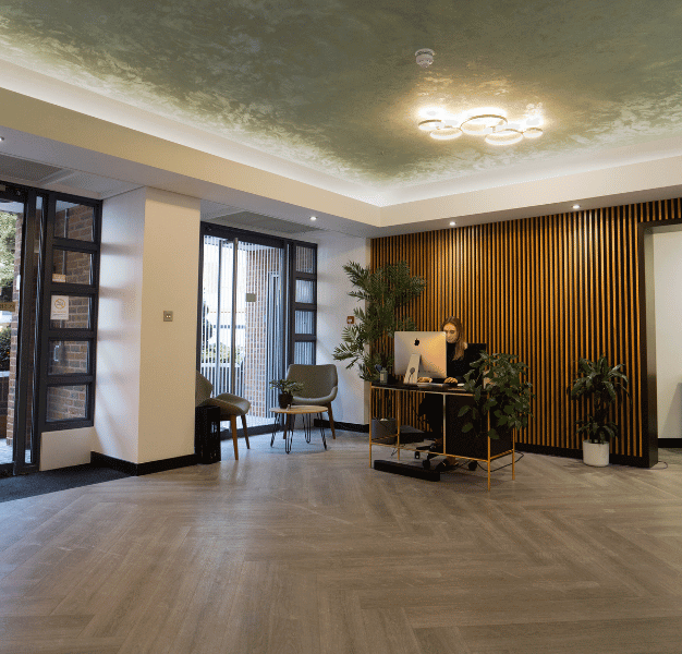 Reception in St John's Lane One Avenue Group, Farringdon, EC1 - London