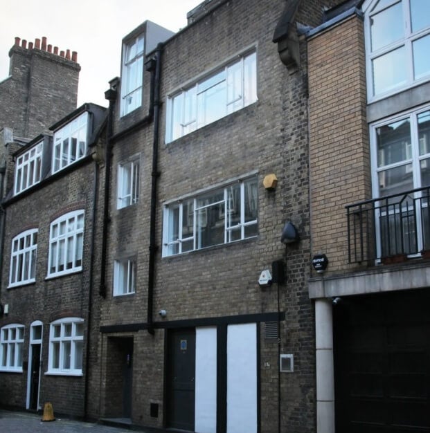 Building external for 12 David Mews, Workpad Group Ltd, Baker Street, London