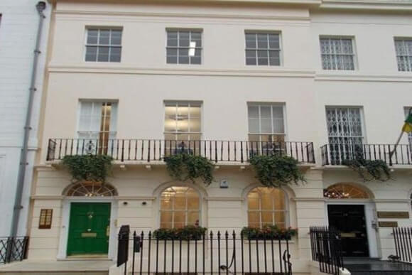 The building at 20 Fitzroy Square, 10 Fitzroy in Fitzroy Square, W1T - London