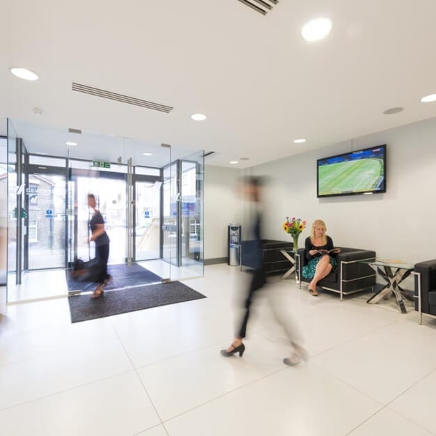 Foyer area at Cricketfield Road, Devonshire Business Centres (UK) Ltd in Uxbridge