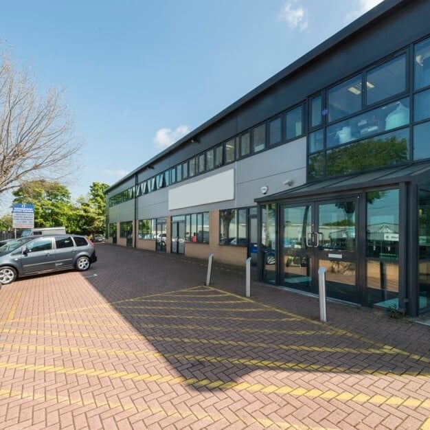 The building at Works Road, Devonshire Business Centres (UK) Ltd in Letchworth