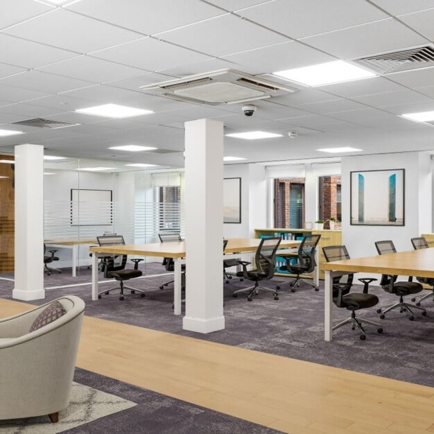 Dedicated workspace - The Quadrant, Airivo Ltd in Richmond, TW9