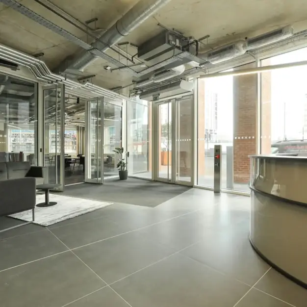 The reception at Sugar House Lane, Scriven Properties Ltd in Stratford, E15 - London