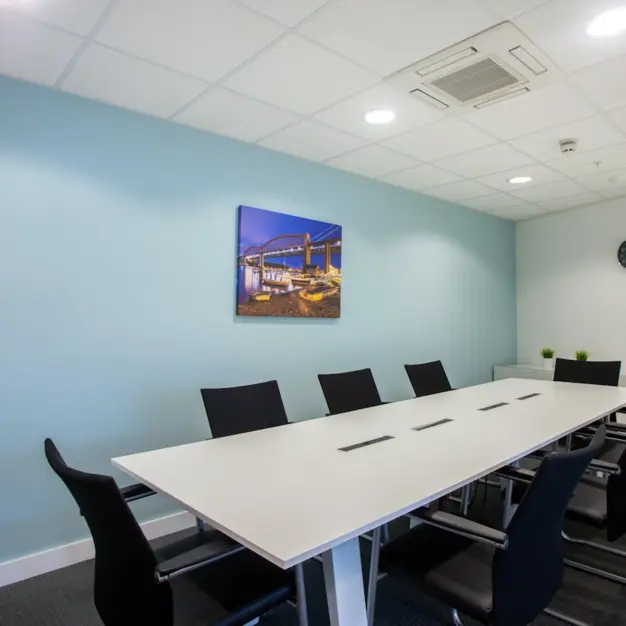 The meeting room at Charles Street, Regus in Plymouth, PL1