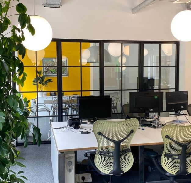 Dedicated workspace in 58 St John Square, Kitt Technology Limited, Farringdon