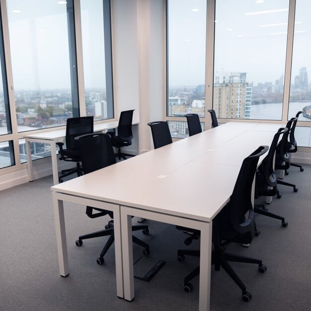 Private workspace, 25 Cabot Square (Spaces), Regus in Canary Wharf