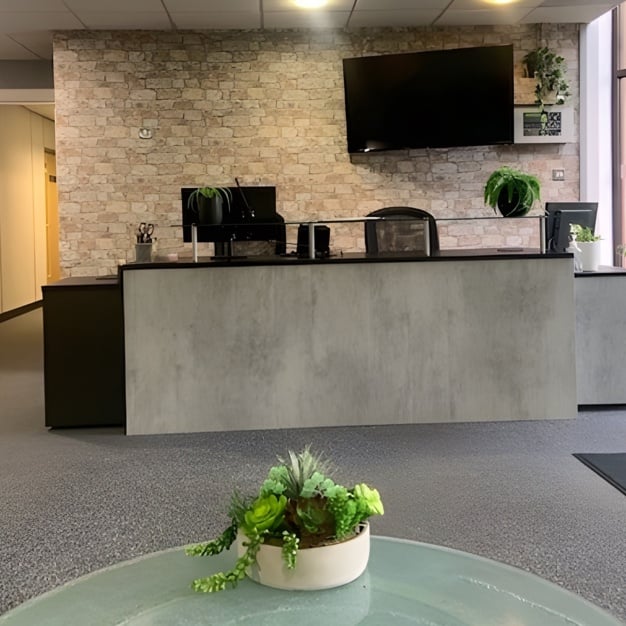 The reception at Quadrant Court, R D Offices Number 7 Ltd in Birmingham, B1 - West Midlands