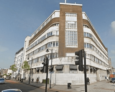 Building outside at Bow Business Centre, Bow Business Centre, Bow