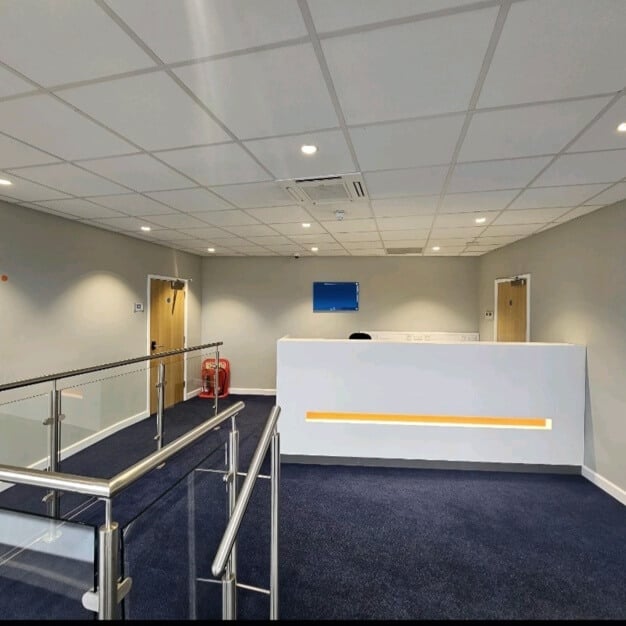 Reception in Castle Court (HQ), Regus, Fareham, PO14 - South East