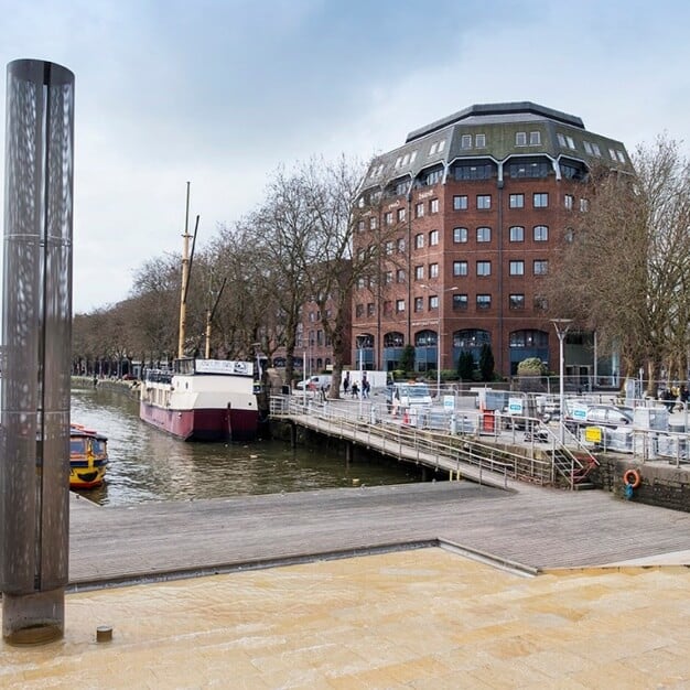 The building at Prince Street, Regus in Bristol