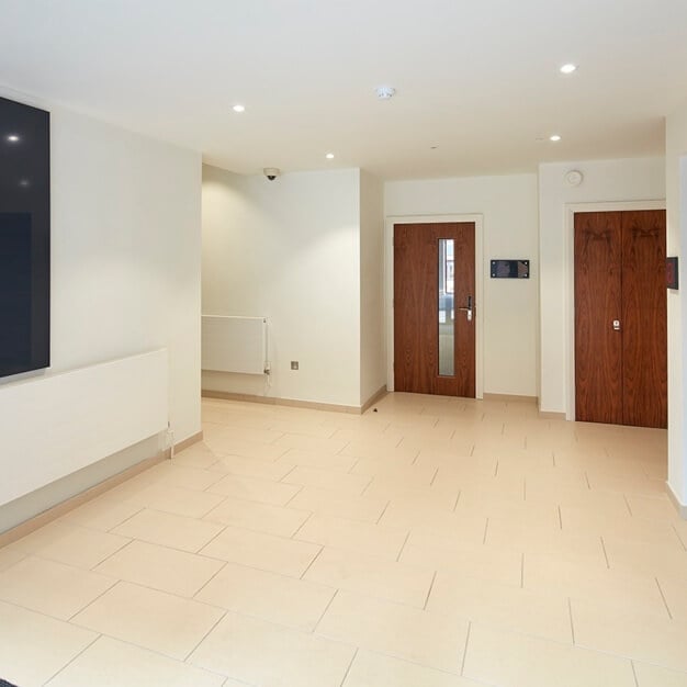 Foyer area at Cowbridge Road East, Ashville Properties Ltd in Cardiff, CF10