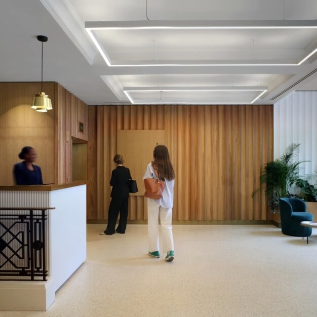 Reception area at 52 Grosvenor Gardens, The Arterial Group Ltd in Victoria, SW1 - London