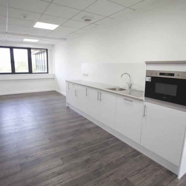 Kitchenette at West Point Row, City Business Centre in Bristol