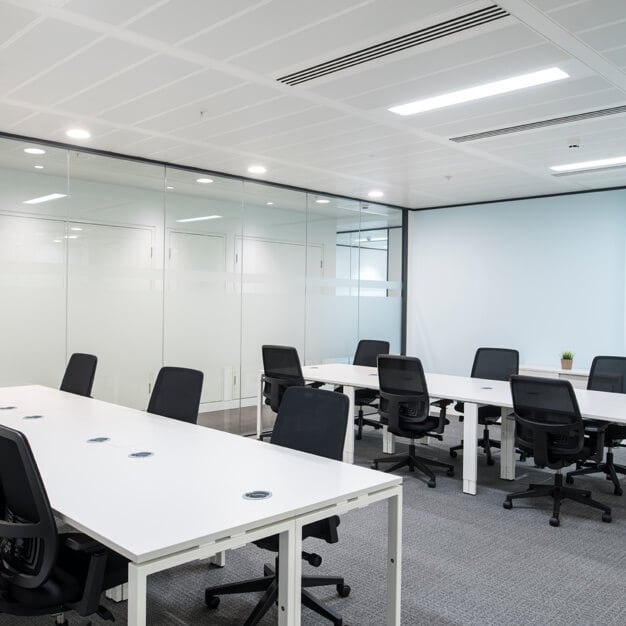 Dedicated workspace, 125 Deansgate, Regus in Manchester