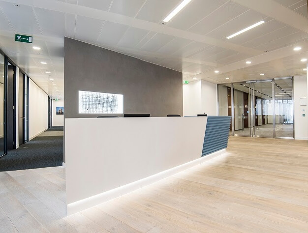 Reception in The News Building, Regus, London Bridge