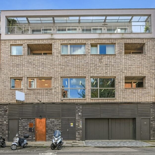 Building outside at Old Nichol Street, Dotted Desks Ltd, Shoreditch, EC1 - London