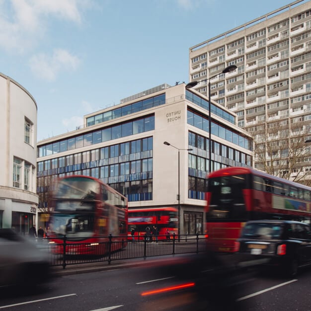 Building outside at Pembridge Road, The Office Group Ltd. (FORA), Notting Hill, W10 - London