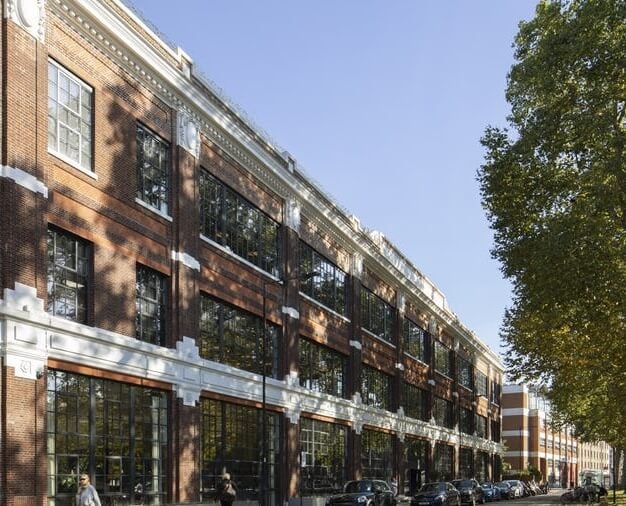 Building outside at Shepherds Bush Road, WeWork, Hammersmith