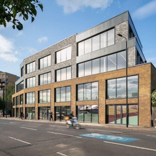 The building at Armoury Way, Space Made Group Limited, Wandsworth, SW8 - London