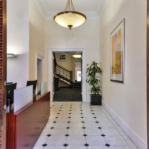 Reception area at Pont Street, The Argyll Club (LEO) in Knightsbridge