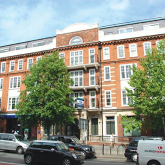 Building external for 344-355 Grays Inn Road, Regus, King's Cross