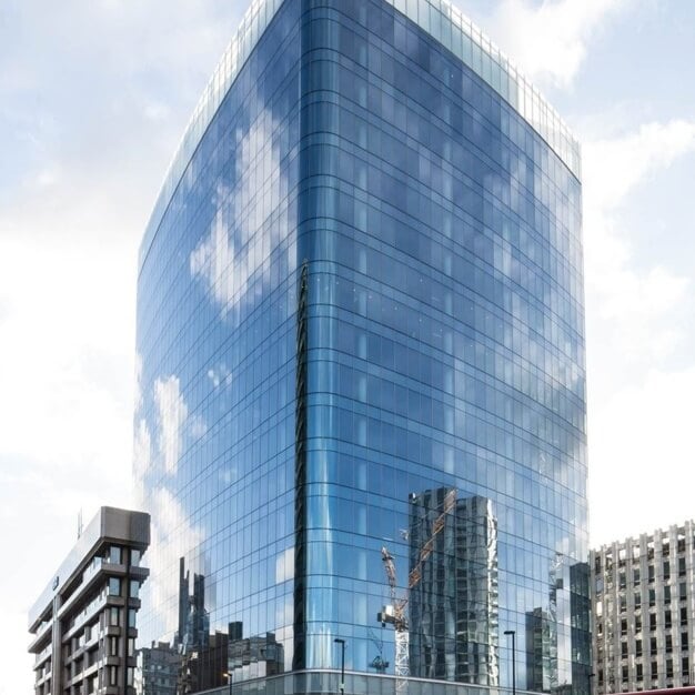 The building at Leman Street, InfinitSpace, Aldgate