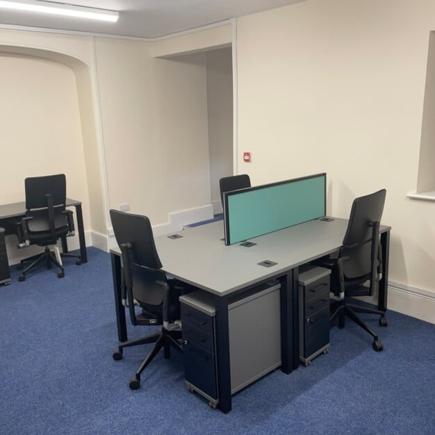 Dedicated workspace, Brewery House, Villiers Serviced Offices in Buckingham