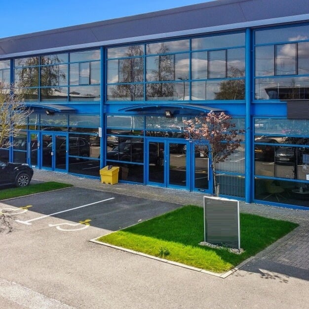 The building at Smeaton Close, Pure Offices in Aylesbury, HP19