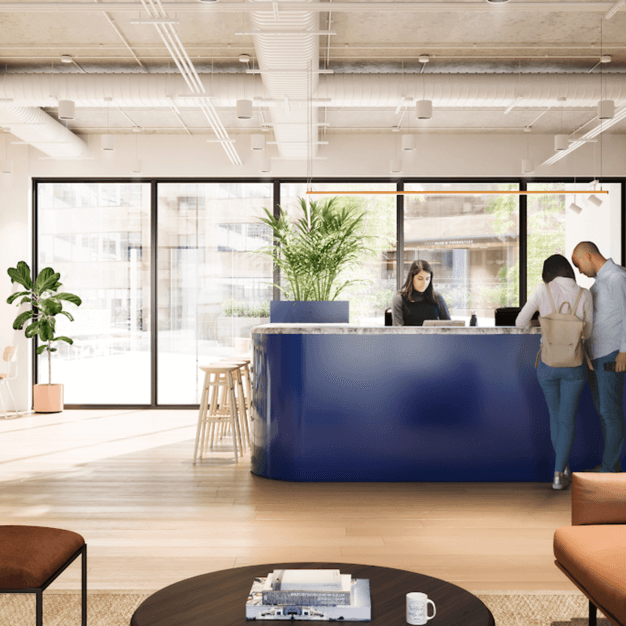 Reception - 10 Devonshire Square, WeWork in Liverpool Street