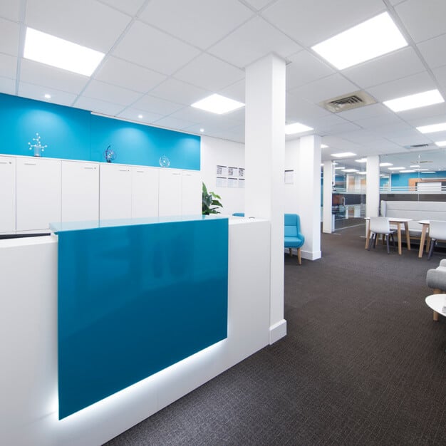 Reception in Chivers Way, Regus, Histon