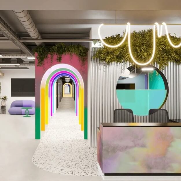 Reception - Oxford Street, Huckletree in W1 - London