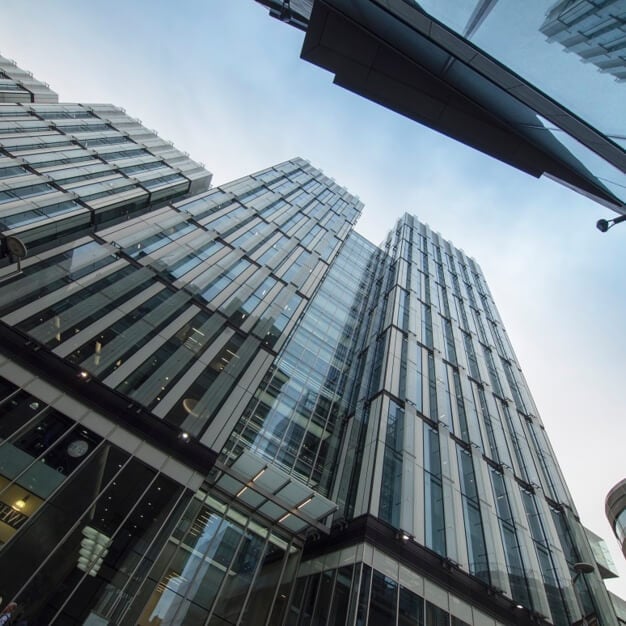 The building at Hardman Street, Regus in Manchester