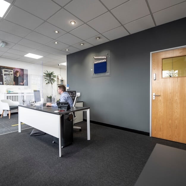 Reception area at Boundary Street, North West Industrial Estates Limited in Liverpool, L2