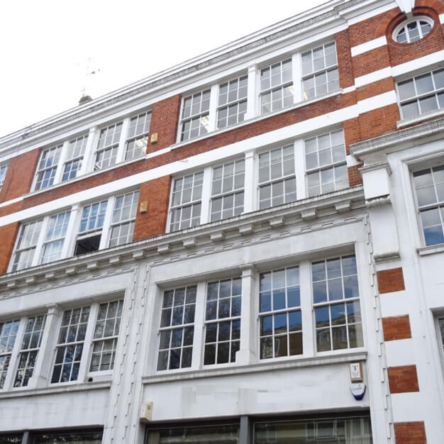 The building at Ironmonger Row, PG High Cross Ltd in Old Street