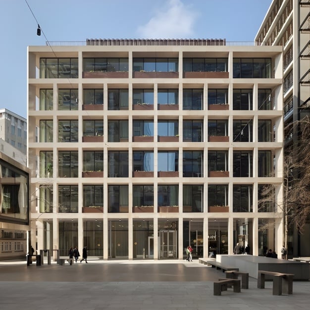 The building at New Street Square, Land Securities Group PLC in Holborn, WC1 - London