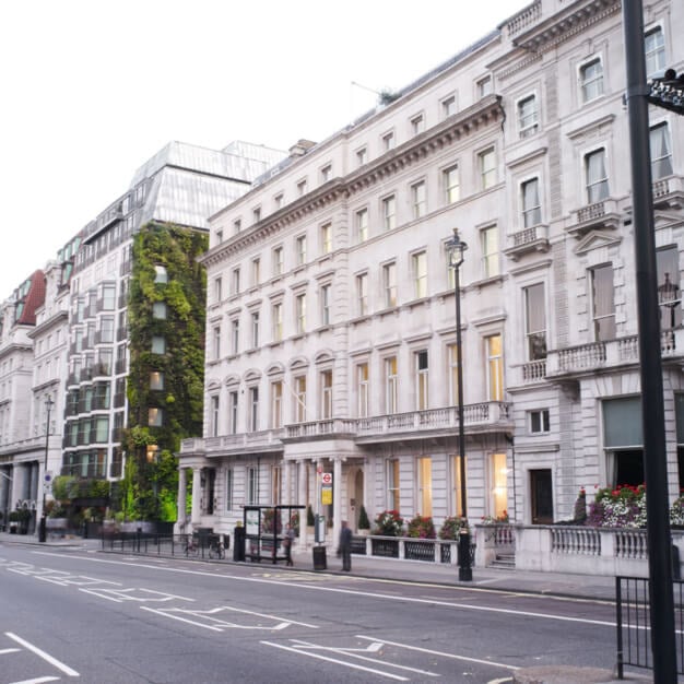 The building at Newton House, Dunsterville Management Ltd in Mayfair, W1 - London