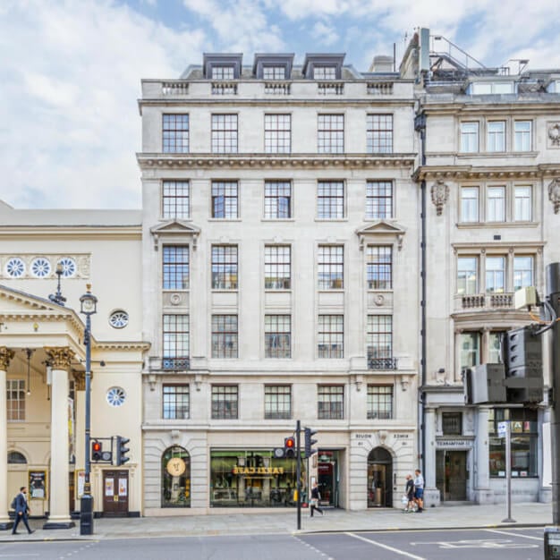 The building at Haymarket, One Avenue in SW1 - London